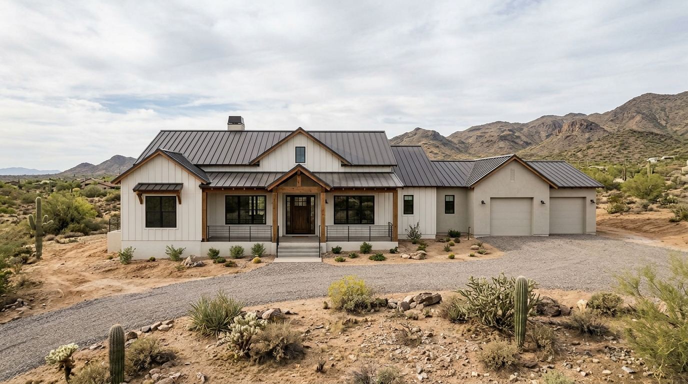 Late 1990s and 2000s subdivision housing in Gilbert, Arizona