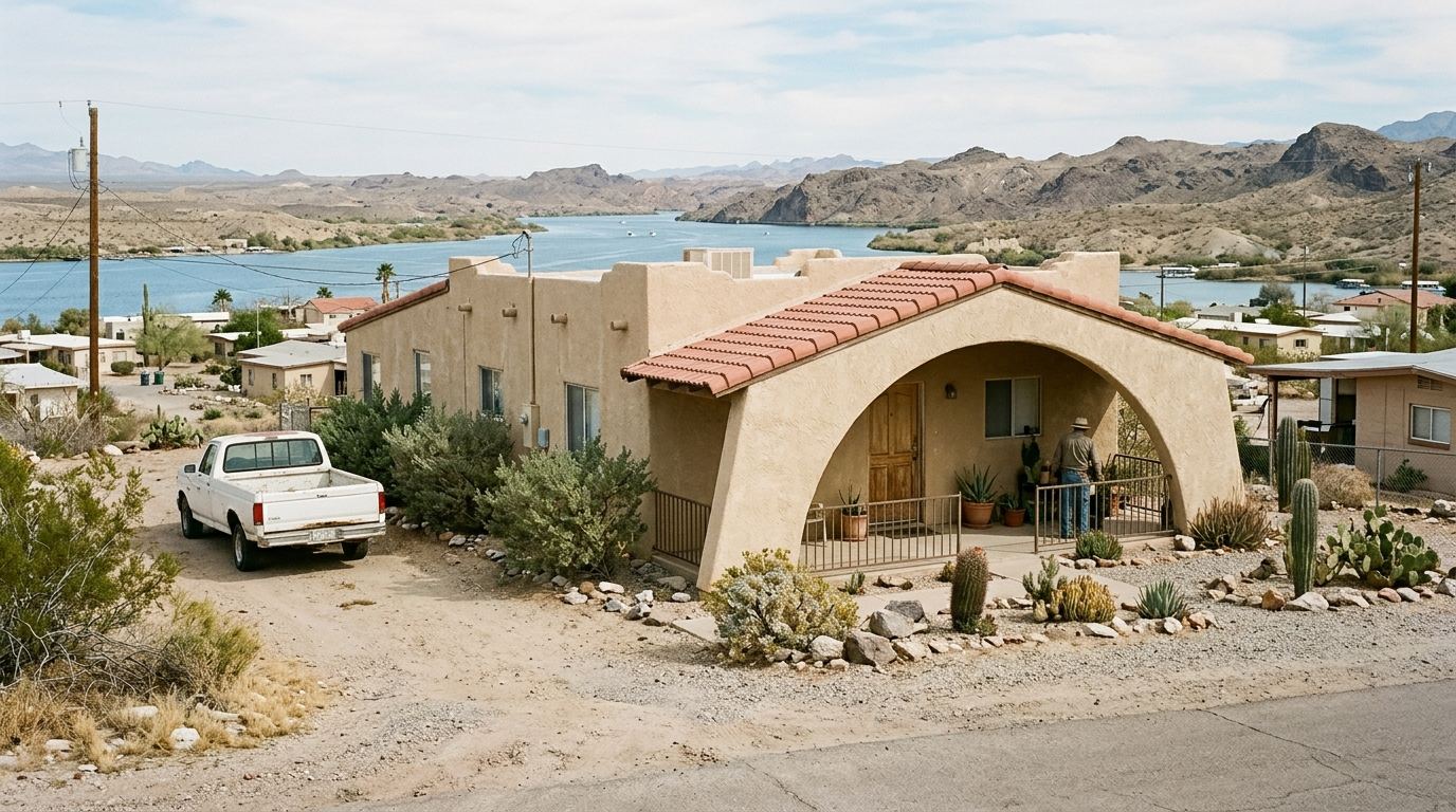 Older housing and manufactured home park communities in Apache Junction, Arizona
