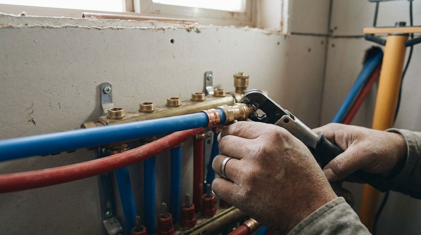 Whole-home repiping at an Arizona home